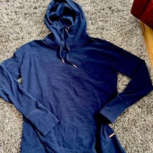 Sweaty Betty Cross Hem Hoodie with thumb holes